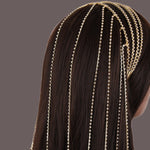 Load image into Gallery viewer, Black Gold Rhinestones Hairband