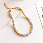 Load image into Gallery viewer, Gold Bling Waterproof Bracelet