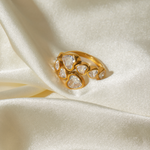 Load image into Gallery viewer, Anney Luxury Waterproof 18k Gold Plated Open Ring