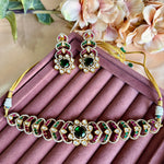 Load image into Gallery viewer, Ishariya Multi Statement Kundan Chokar Set