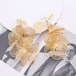 Load image into Gallery viewer, Diana Vintage Gold Rush Earrings