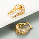 Load image into Gallery viewer, Gold kelly Earrings