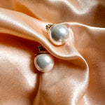 Load image into Gallery viewer, 20 mm White Luxury Pearl Ball Earrings (Small Size)