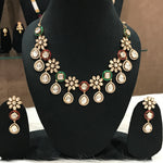 Load image into Gallery viewer, Aisha Tyaani kundan Jewellery Set