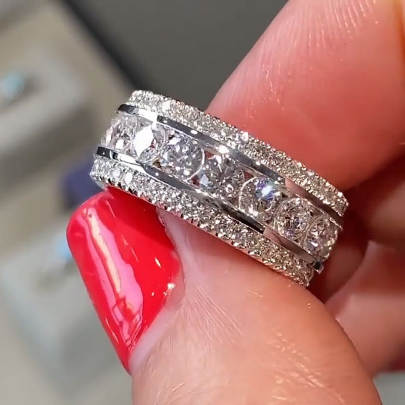 Alaaya Glam Ad Stone Ring