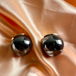 Load image into Gallery viewer, Black Luxury Pearl Ball Earrings