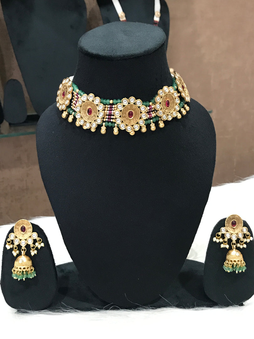 Ivy Rajwadi Jewellery Set