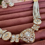 Load image into Gallery viewer, Divisha Mossionite Piroyee Necklace Set