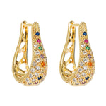 Load image into Gallery viewer, Gold kelly Earrings