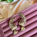 Load image into Gallery viewer, Peacock Statement Earcuff Earrings