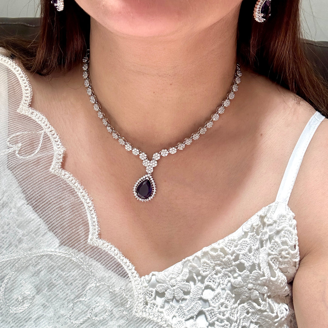 Netra Diamond look Jewellery Set