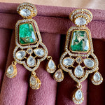 Load image into Gallery viewer, Jessica Doublet Kundan Set