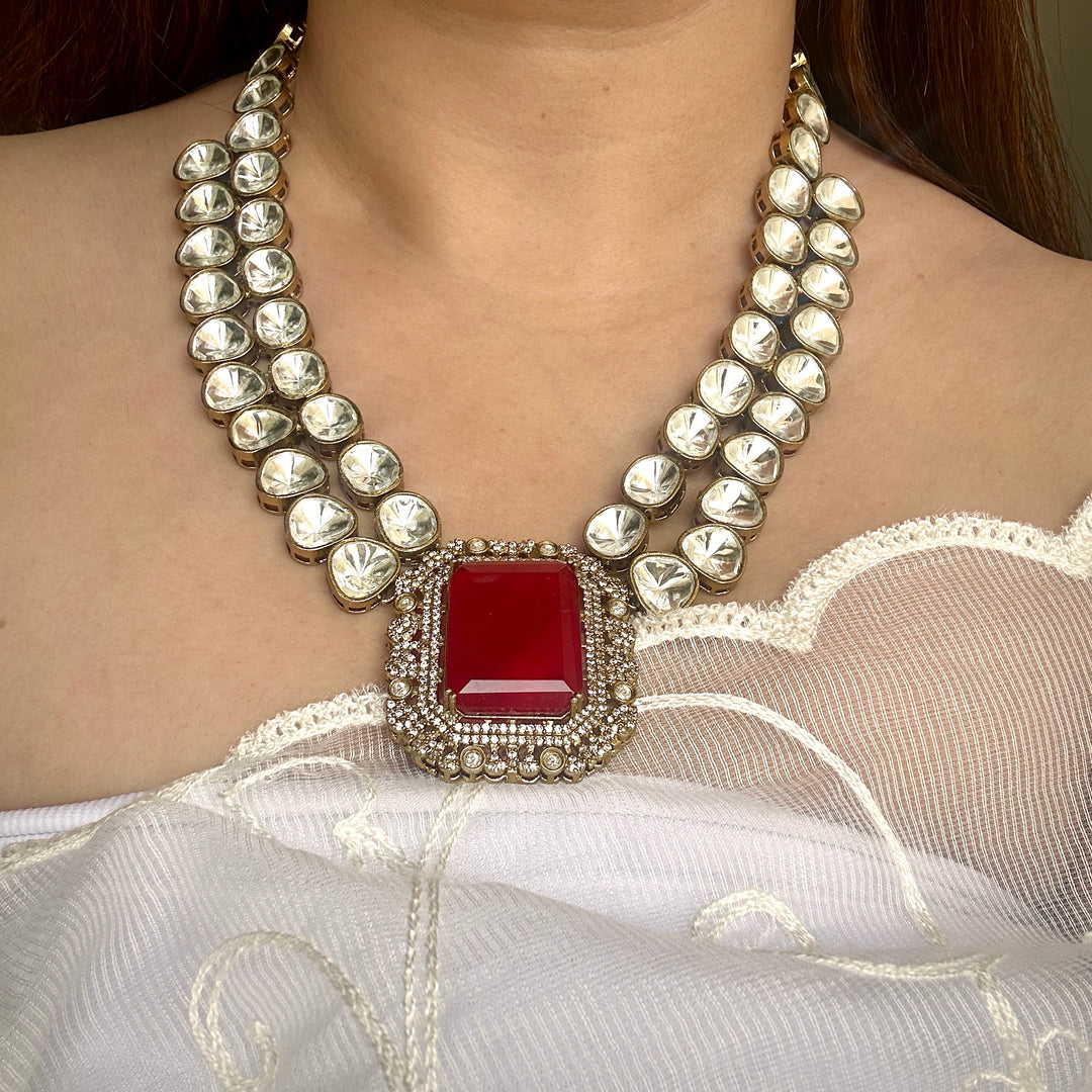 Kiara Royal Rani Haar Jewellery Set