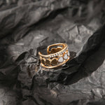 Load image into Gallery viewer, Little Hearts Adjustable Open Ring