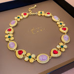Load image into Gallery viewer, Elizabeth Statement jewellery Set