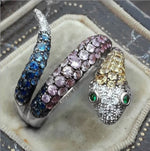 Load image into Gallery viewer, Russel Multicolor Snake Ring