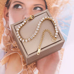 Load image into Gallery viewer, Gold Bling Waterproof Bracelet
