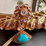 Load image into Gallery viewer, Trisha kundan Earrings