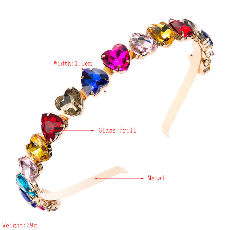 Little heart Multicolor Hairband