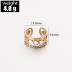 Load image into Gallery viewer, Little Hearts Adjustable Open Ring