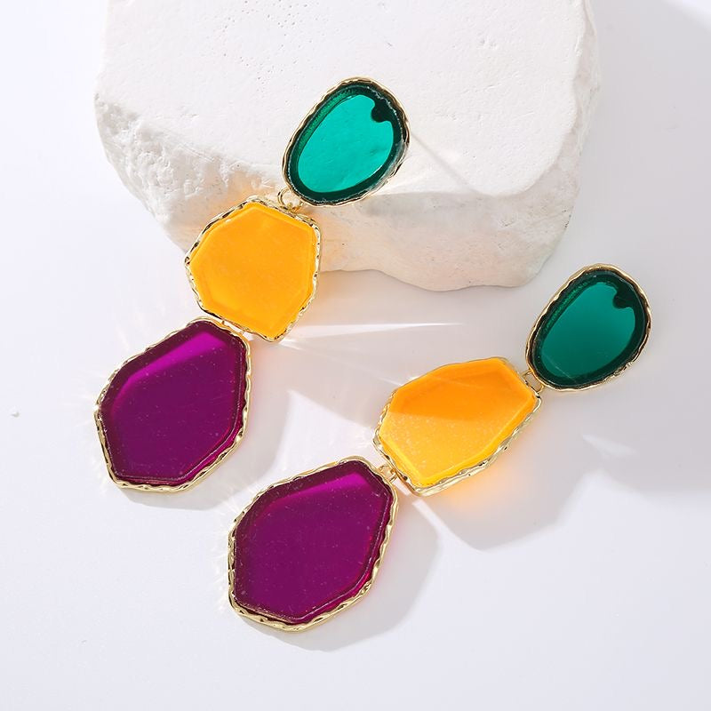 Clara Colorbox Resin Earrings