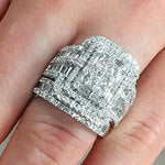 Load image into Gallery viewer, Elizabeth Royal Ad Stone Double Ring