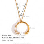 Load image into Gallery viewer, Tia Vintage 18k Gold Plated Waterproof Chain
