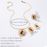 Load image into Gallery viewer, Blossom Elegant Waterproof Jewellery Set
