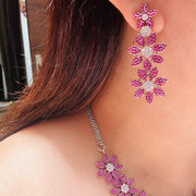 Tanvi Floral Jewellery Set