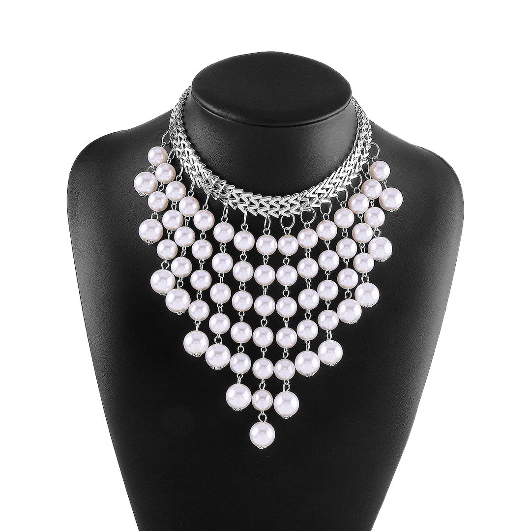 Olivia Pearl Statement Necklace