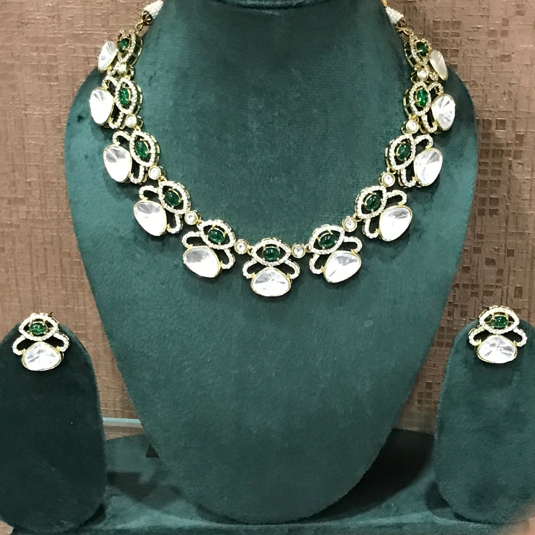 Avni Mossionite Jewellery Set