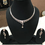 Load image into Gallery viewer, Ishwari Rosegold Ad Jewellery Set
