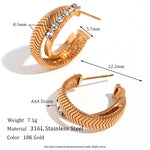 Load image into Gallery viewer, Adah 18k Gold Plated Waterproof Jewellery Set
