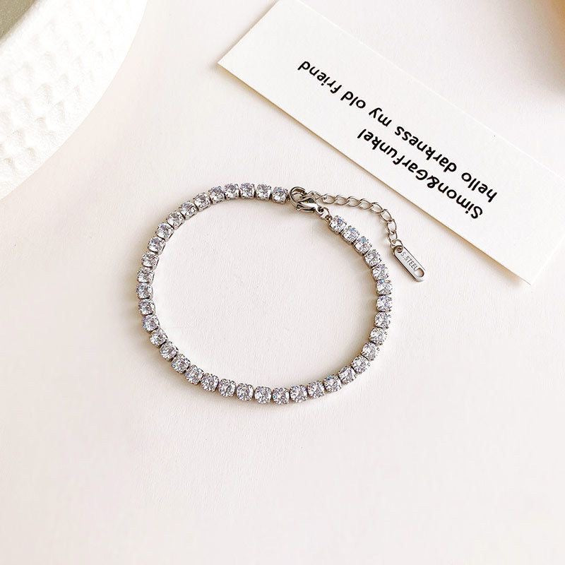 Silver Bling Waterproof Bracelet