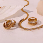 Load image into Gallery viewer, Adah 18k Gold Plated Waterproof Jewellery Set
