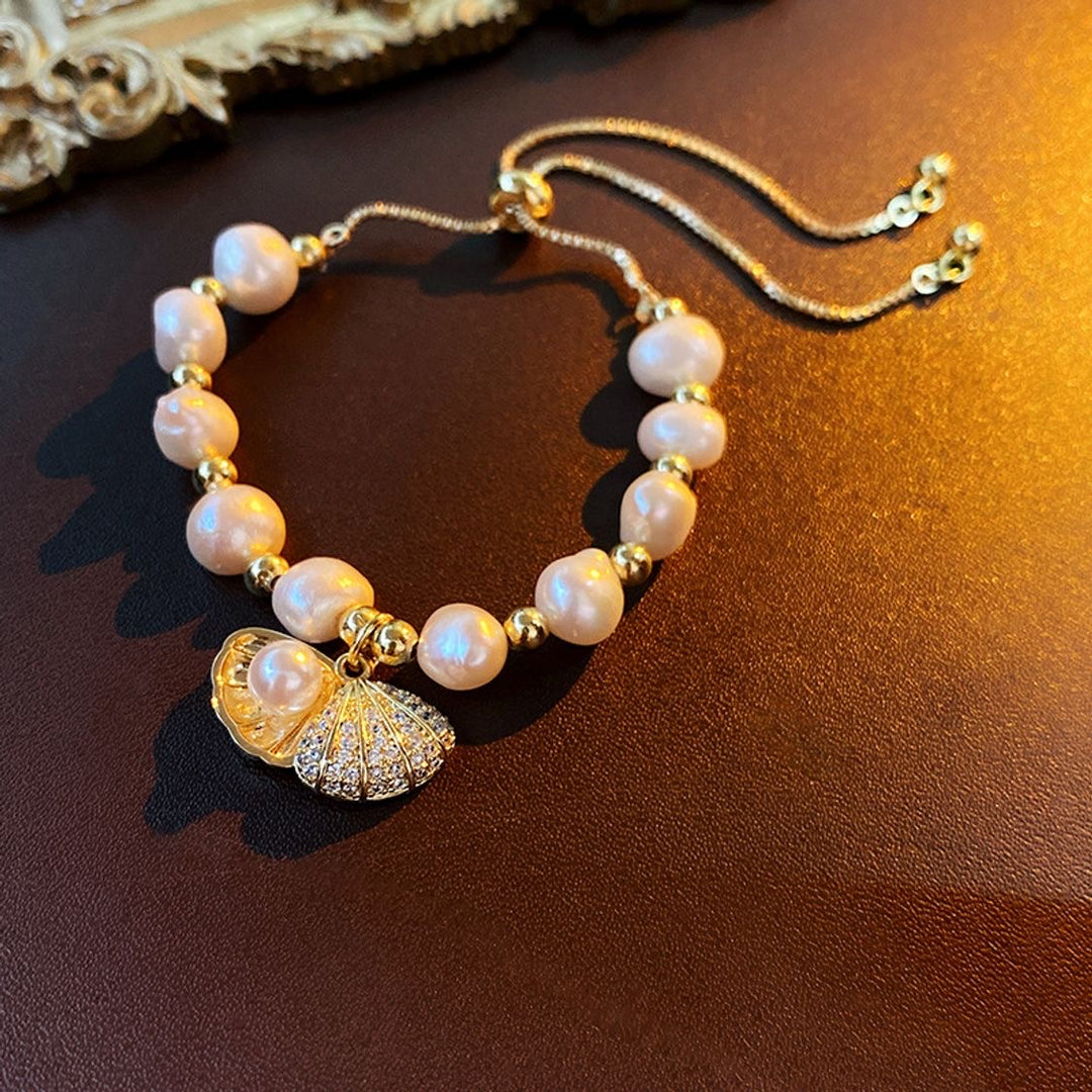 Freshwater pearl shell Bracelet