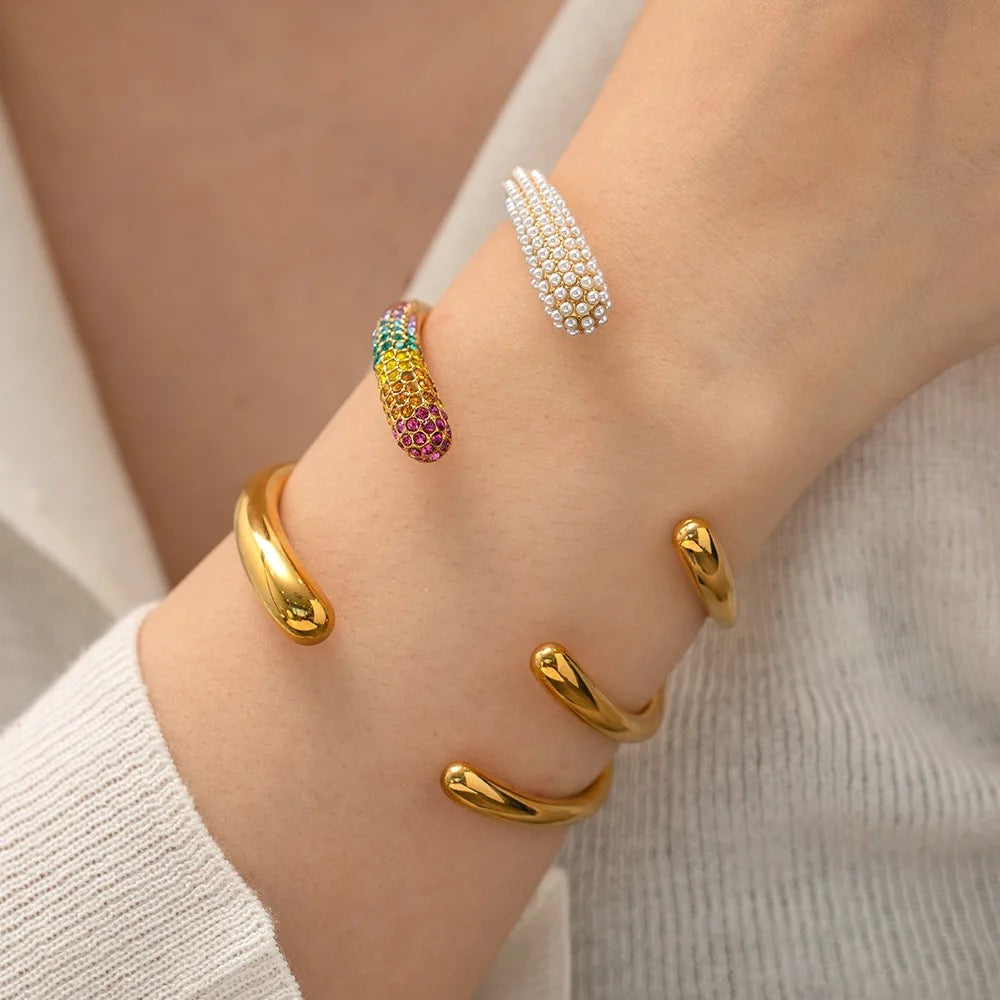 Tria Waterproof Open Bangles