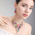 Load image into Gallery viewer, Reeva lux Statement jewellery Set
