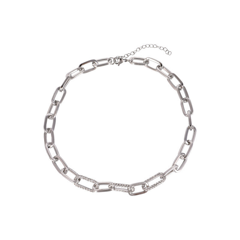 Andra Silver Plated Statement Chain