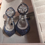 Load image into Gallery viewer, Blue Blueberry Earrings
