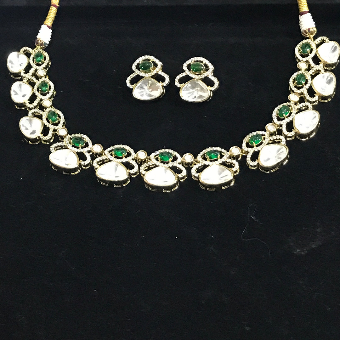 Avni Mossionite Jewellery Set