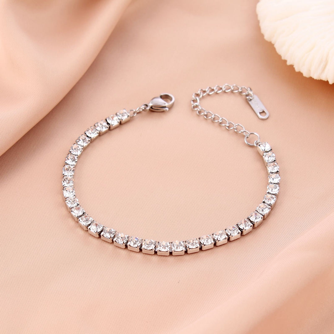 Silver Bling Waterproof Bracelet