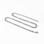 Load image into Gallery viewer, Silver Plated Tennis Chain
