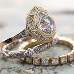 Load image into Gallery viewer, Nia Royal Ad Stone Triple Ring
