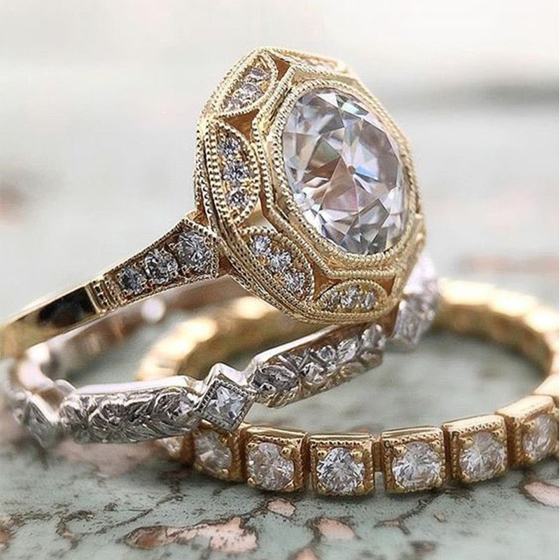 Nia Royal Ad Stone Triple Ring