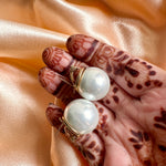 Load image into Gallery viewer, 20 mm White Luxury Pearl Ball Earrings (Small Size)
