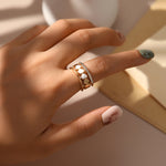 Load image into Gallery viewer, Little Hearts Adjustable Open Ring
