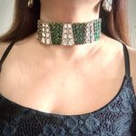 Load image into Gallery viewer, Ahaana Statement Choker Set
