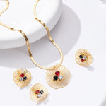 Load image into Gallery viewer, Blossom Elegant Waterproof Jewellery Set
