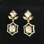 Load image into Gallery viewer, Aabha Mossionite Kundan Set
